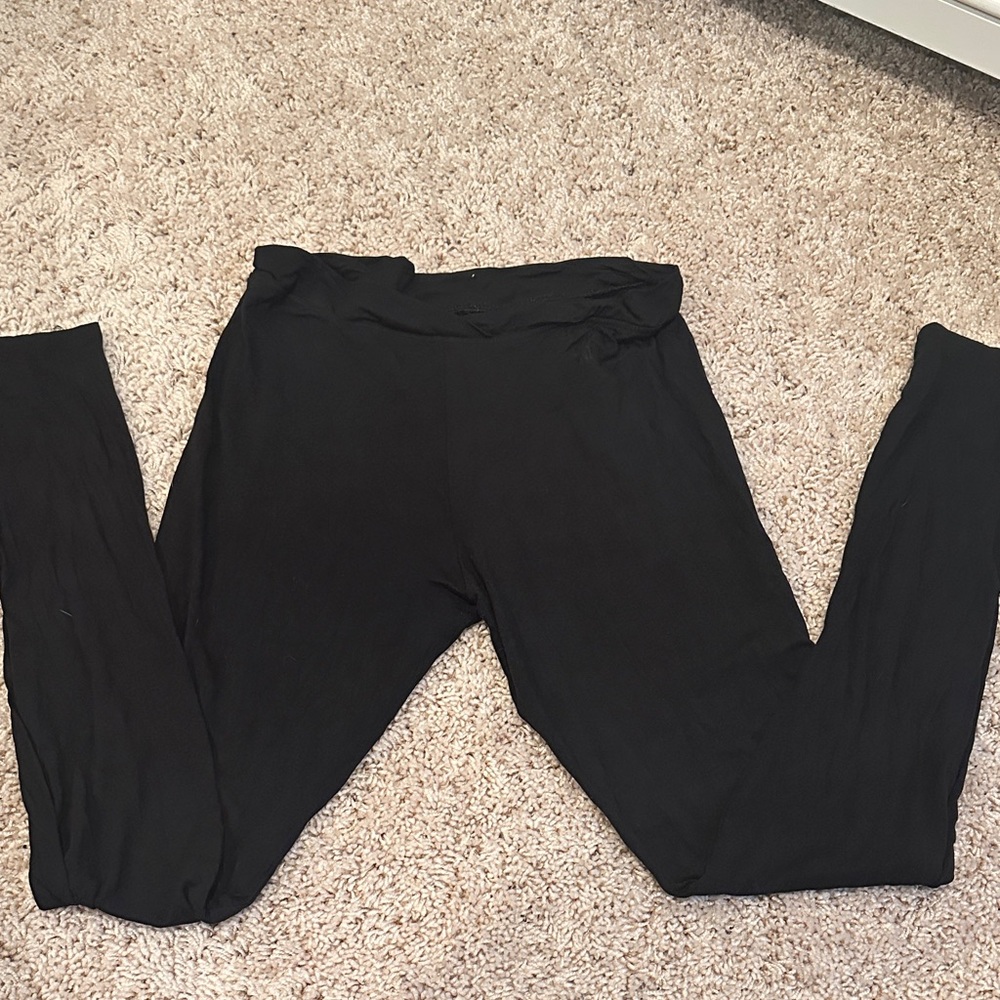 Black long underwear